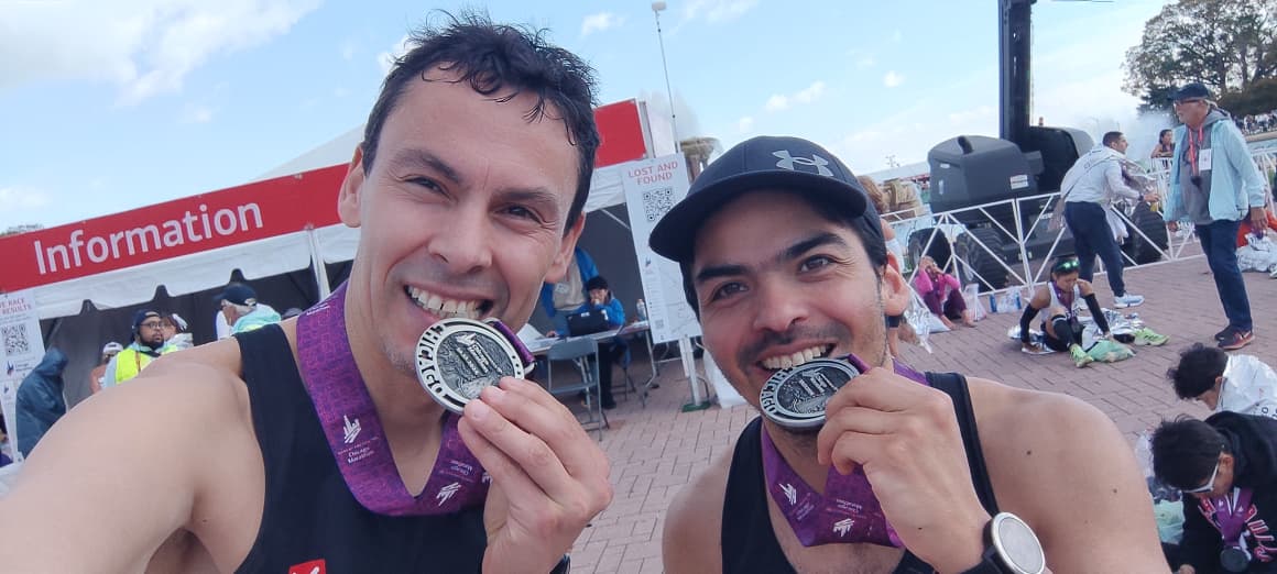 Rubén y Daniel en Chicago