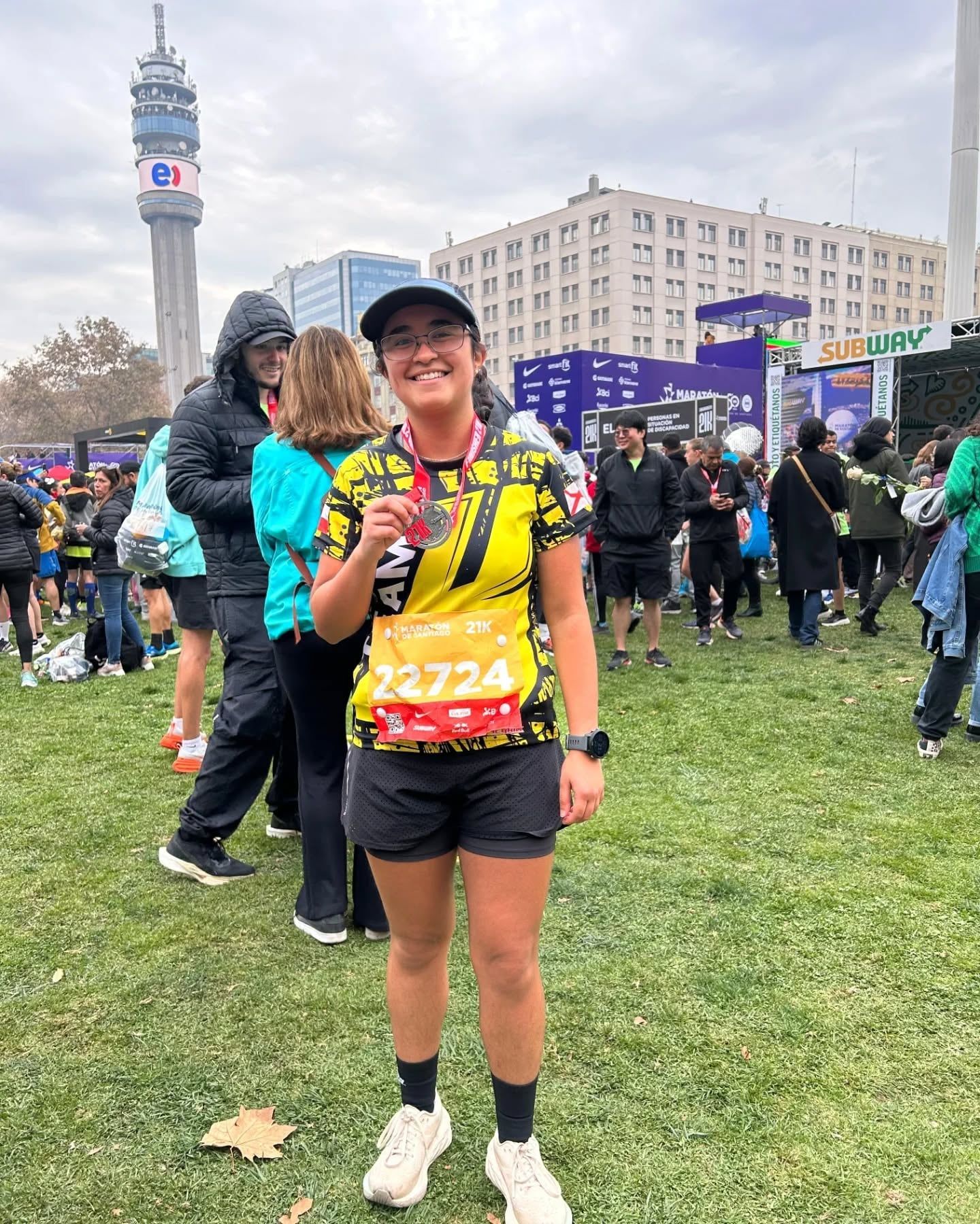 Belén en el Maratón de Santiago